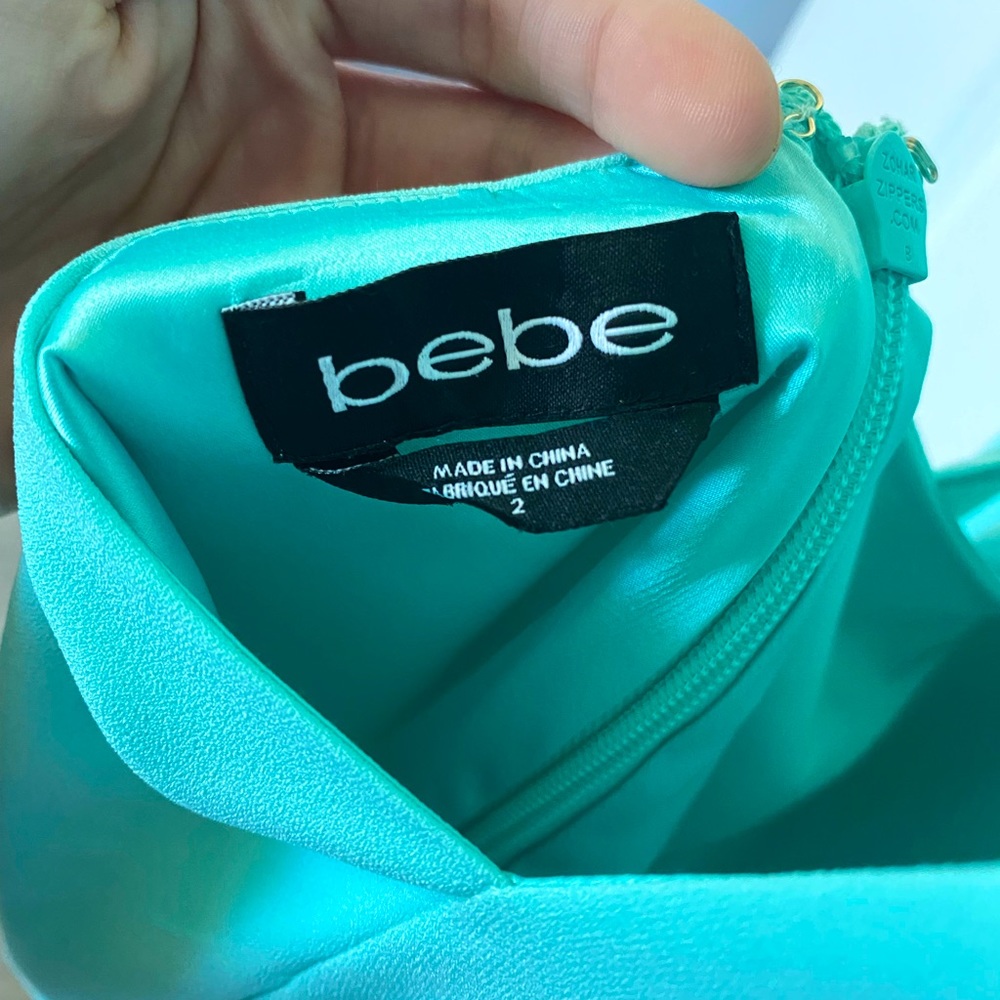 BEBE Tiffany Blue Dress